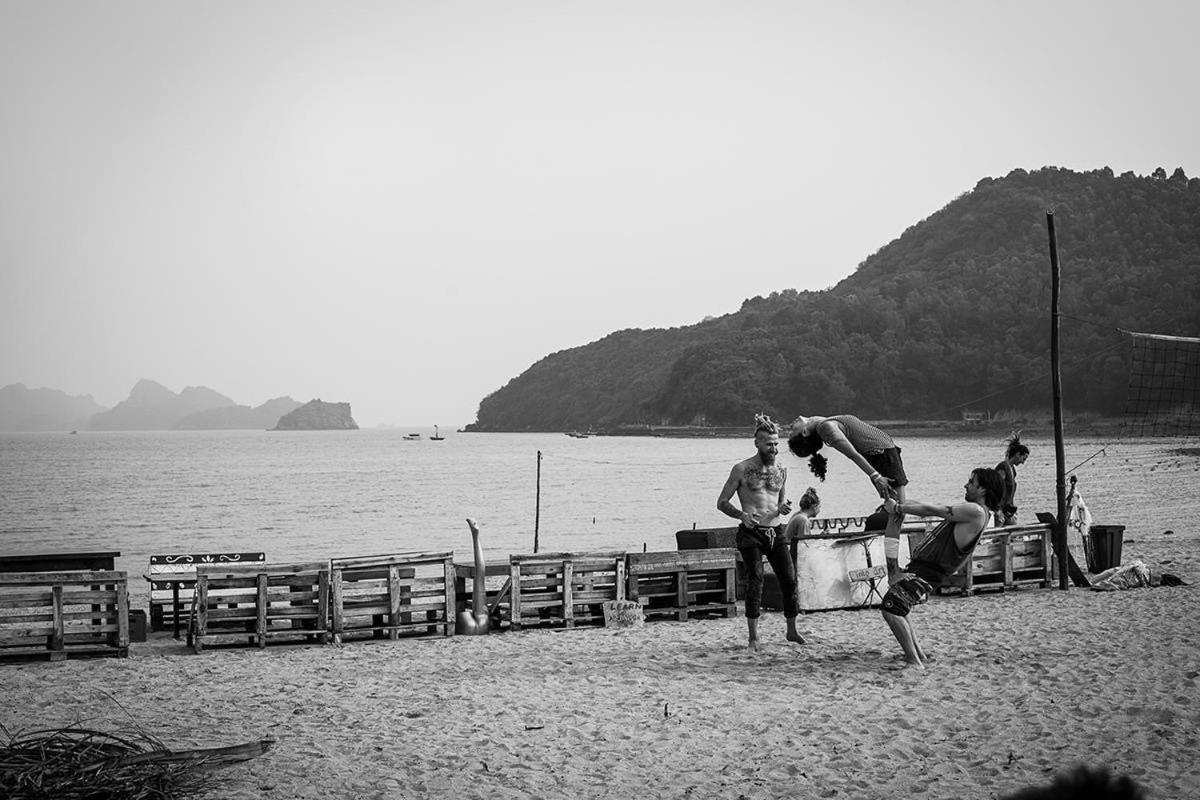 Woodstock Beach Camp Xuan Dam Esterno foto